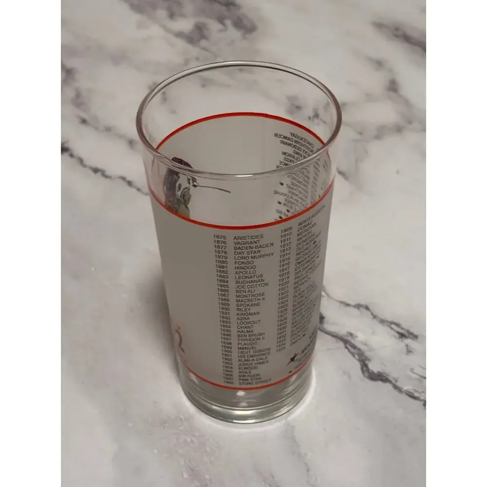1996 Kentucky Derby Official 122 Churchill Downs Vintage Julep Glass Louisville